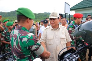 Calon presiden RI, Prabowo Subianto